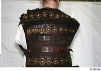  Photos Medieval Brown Vest on white shirt 1 Medieval Clothing brown vest upper body 0003.jpg